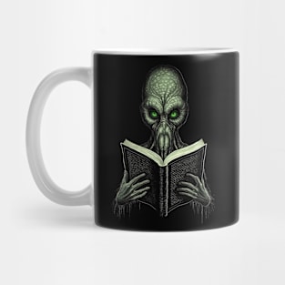 Bookworm Alien Mug